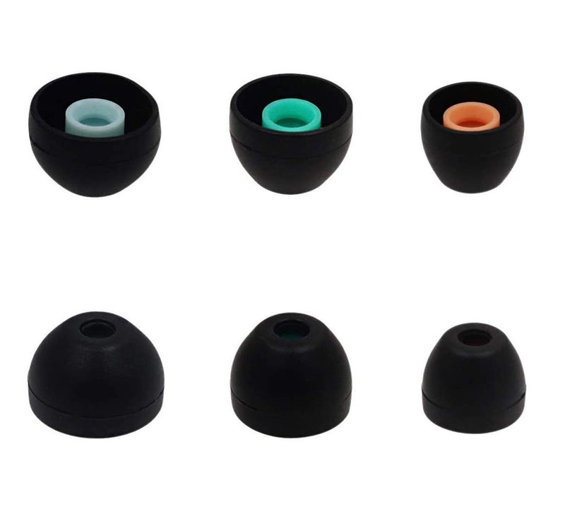 ALXCD Eartips Compatible with Sony in-Ear Headphone, S/M/L 3 Pairs Soft Silicone Ear Tips, Compatible with Sony in-Ear Headset MDR-XB50AP XBA-H1 WF-XB700 WF-1000XM3 WF-SP800N, etc. SML 3 Pairs - Image 2